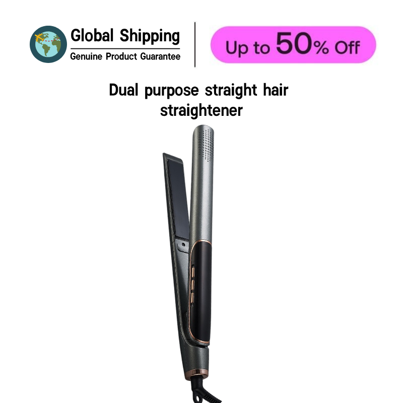 2 in 1 Hair Straightener and Curler Flat Iron Professional Hair Styling Tool for Straightening & Curling